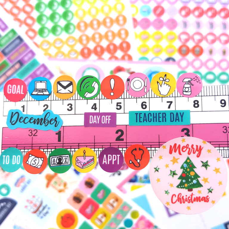 planner icon stickers