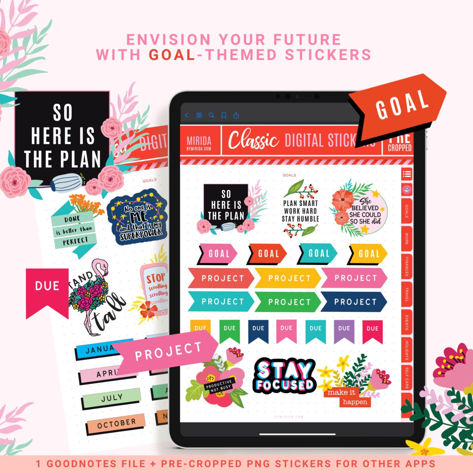 digital planner stickers