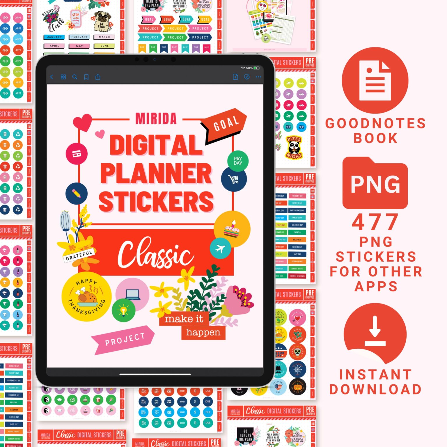 digital stickers